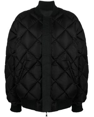 Wardrobe NYC Reversible Bomber Jacket - Black