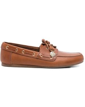 Ancient Greek Sandals Pliaria Oily Derby Shoes - Brown