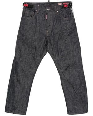 DSquared² Vaqueros Kawaii Con Parche Del Logo - Gris