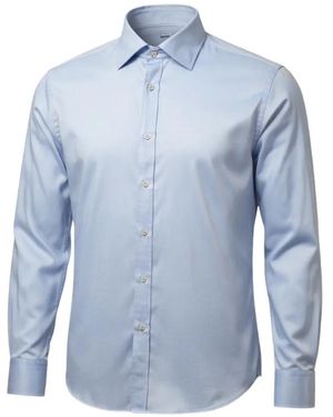 Jil Sander Long-Sleeve Button-Down Shirt - Blue