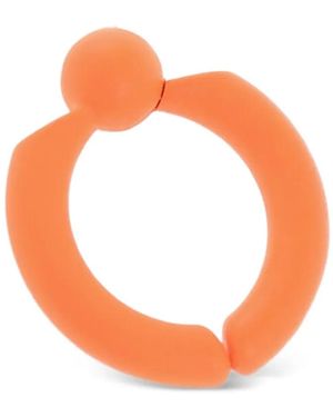 DSquared² Bead-Detail Clip-On Earring - Orange