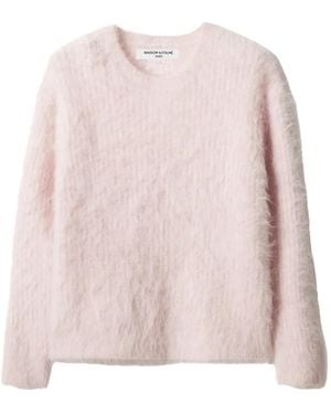 Maison Kitsuné Brushed-Finish Jumper - Pink