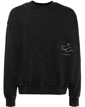 FIVE CM Logo Sweatshirt - Black