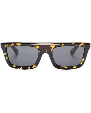 Burberry Rectangle-Frame Sunglasses - Grey