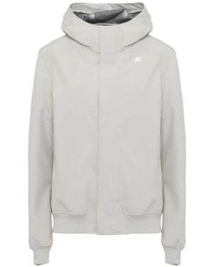 K-Way Hoodie Jacket - White