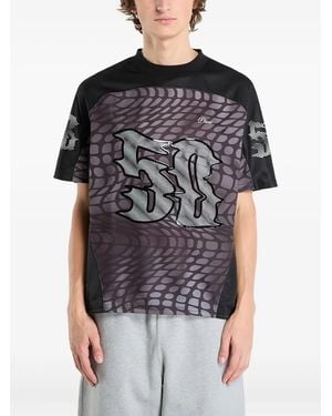 Dime N50 Graphic-Print T-Shirt - Black