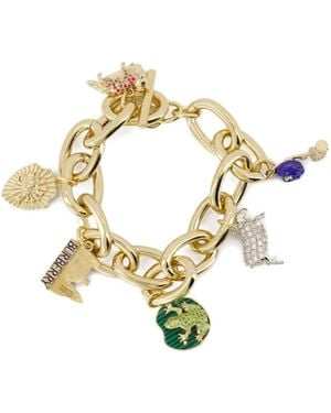 Burberry Charm-Embellished Bracelet - Metallic
