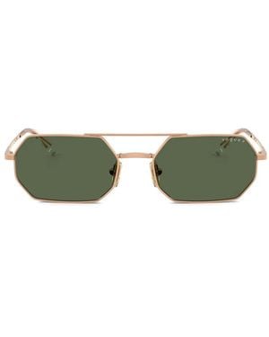 Vogue Eyewear Geometric-Frame Sunglasses - Green
