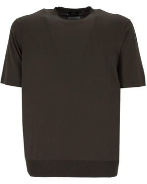 Hōsio Short-Sleeve Sweater - Black
