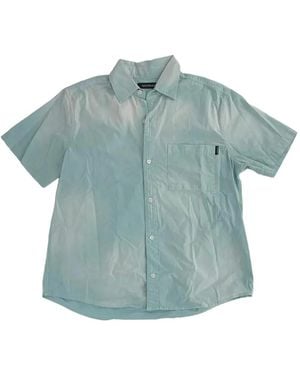 NAHMIAS Sunfade-Effect Shirt - Blue