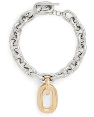 Rabanne Xl Link Necklace - Metallic