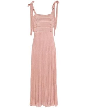 Zimmermann Tie Strap Dress - Pink