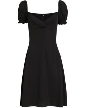 Dolce & Gabbana Stretch Charmeuse Dress - Black
