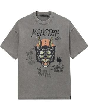 FIVE CM Graphic T-Shirt - Gray
