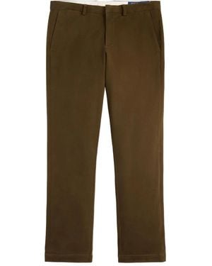 Polo Ralph Lauren Concealed-Fastening Straight-Leg Pants - Green