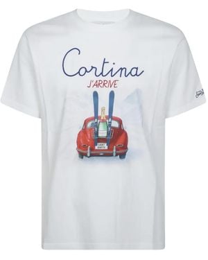 MC2 Saint Barth Arnott Warm Graphic-Print T-Shirt - White
