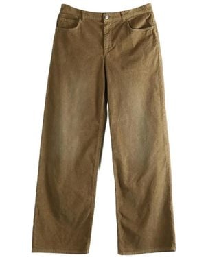 The Row Eglitta Wide-Leg Trousers - Green