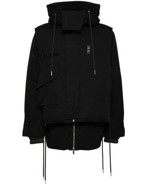 Helmut Lang Arctic Double Puffer Jacket - Black