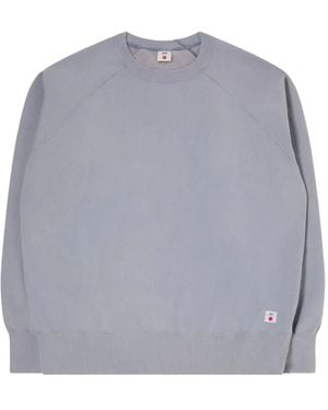 Edwin Raglan-Sleeve Sweatshirt - Grey