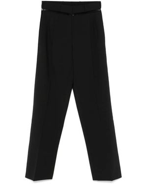 Nensi Dojaka Wide-Leg Tailored Pants - Black