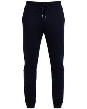 Roberto Cavalli Essential Fleece Classic Cotton Track Trousers - Blue