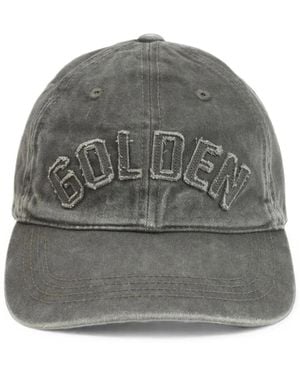 Golden Goose Logo-Appliqué Baseball Cap - Grey