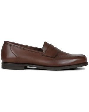 Crockett & Jones Mocassins Harvard 2 En Cuir - Brown
