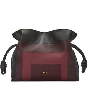 Loewe フラメンコ バケットバッグ M - パープル