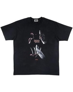 Kith Freddy Vs Jason Graphic-Print T-Shirt - Black