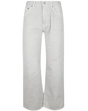 Haikure Logo-patch jeans - Weiß