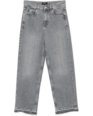 Theory Straight Jeans - Grijs