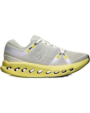 On Shoes Cloudsurfer 2 "Glacier Limelight" Trainers - Grey