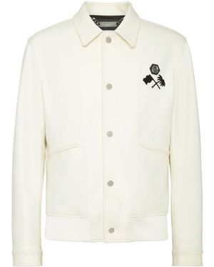 Philipp Plein Racing Club Jacket - White