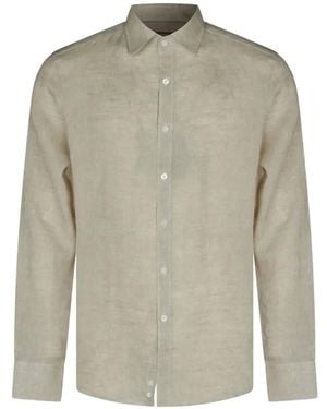 Canali Linen Shirt - Natural