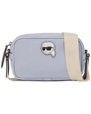 Karl Lagerfeld Ikon Cross Body Bag - Blue