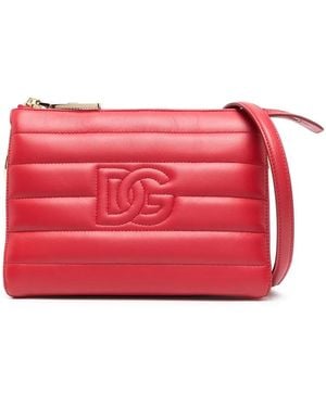 Dolce & Gabbana Clutch Con Logo - Rosso