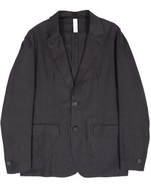 Hevò Galatina Single-Breasted Blazer - Blue