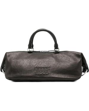 Marge Sherwood Logo-Embossed Tote Bag - Black