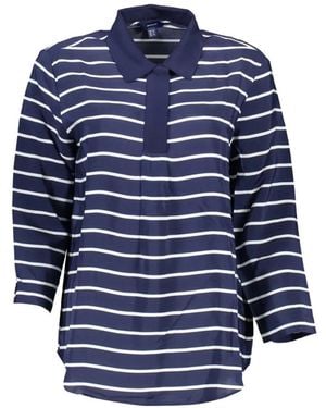 GANT Striped Polo Shirt - Blue