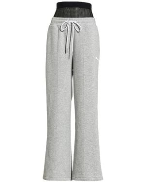 PUMA X Selena Gomez Drawstring-Fastening Track Trousers - Grey