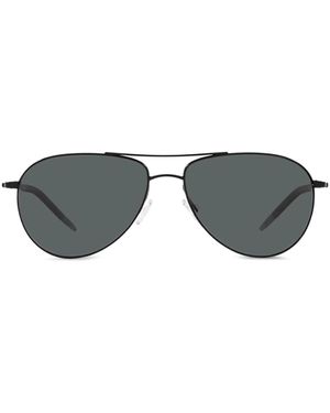 Oliver Peoples Benedict Round-Frame Sunglasses - Grey