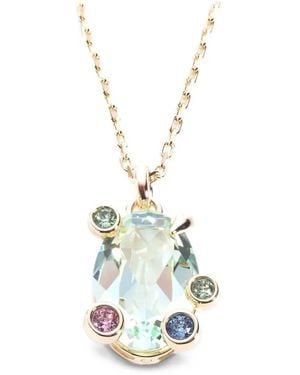 Swarovski Gema Crystal Necklace - White