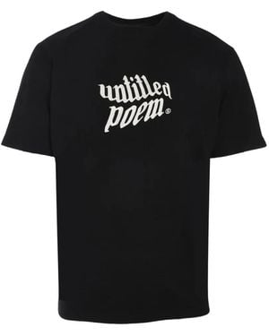 Tee Library Slogan-Print Short-Sleeve T-Shirt - Black