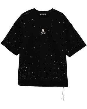MASTERMIND WORLD Skull-Embellished T-Shirt - Black