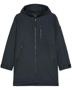 Marc O' Polo Hooded Lightweight Parka - Blue