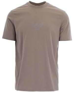 Emporio Armani Printed T-Shirt - Gray
