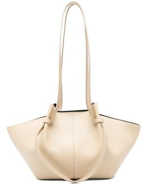 Yuzefi Mochi Knot-Detail Tote Bag - Natural