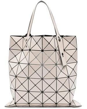 Issey Miyake Lucent Basics Geometric Tote Bag - Natural