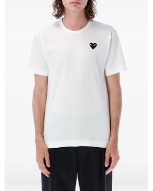 COMME DES GARÇONS PLAY ロゴ Tシャツ - ホワイト
