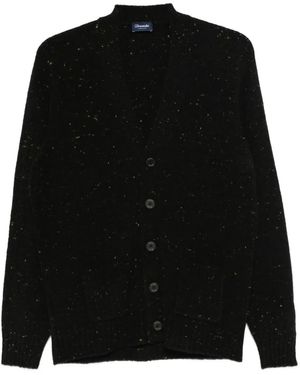 Drumohr Button Pocket Knitwear - Black